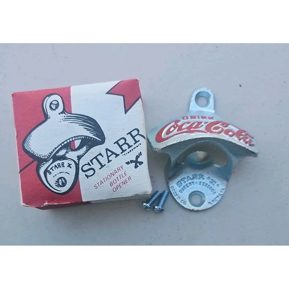Vtg NOS Starr X Coca Cola Stationary Bottle Opener West Germany New/Box